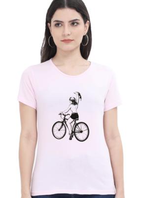 Pedal & Style Cotton T-Shirt