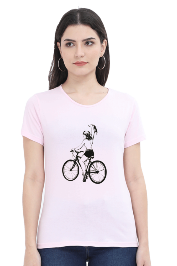 Pedal & Style Cotton T-Shirt