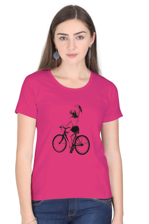 Pedal & Style Cotton T-Shirt