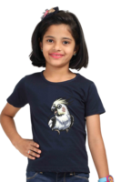 Whimsical Parrot Expression Tee