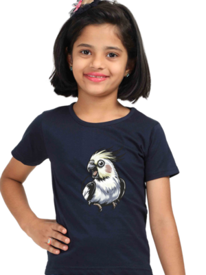 Whimsical Parrot Expression Tee